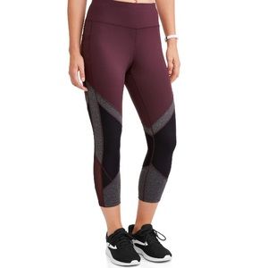 Colorblock Performance Capri Legging